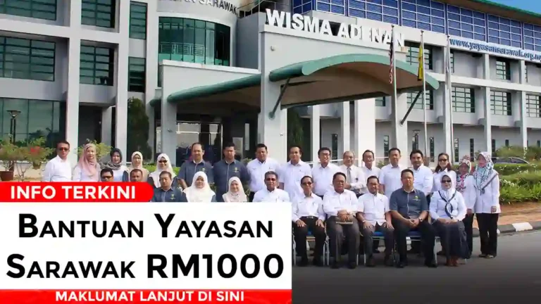 Bantuan Yayasan Sarawak RM1000