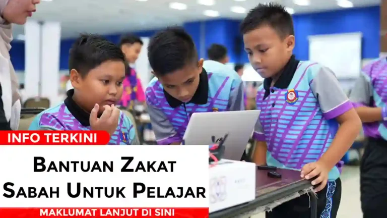 Bantuan Zakat Sabah Untuk Pelajar