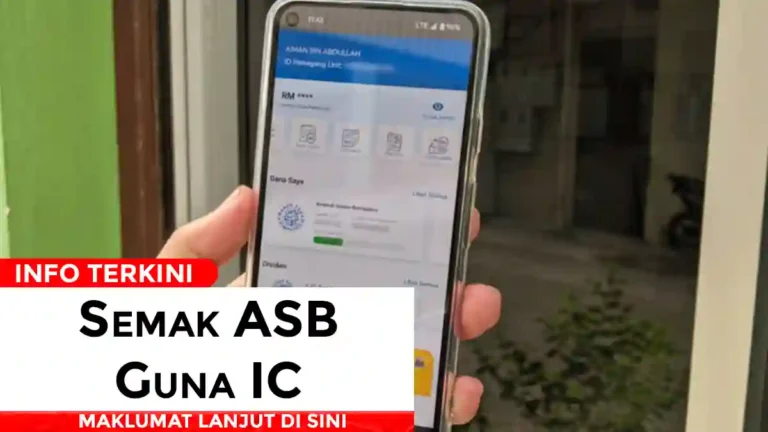 Semak ASB Guna IC