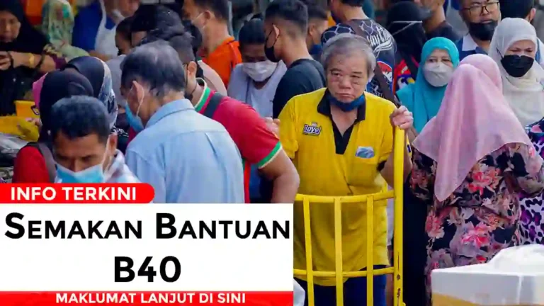 Semakan Bantuan B40