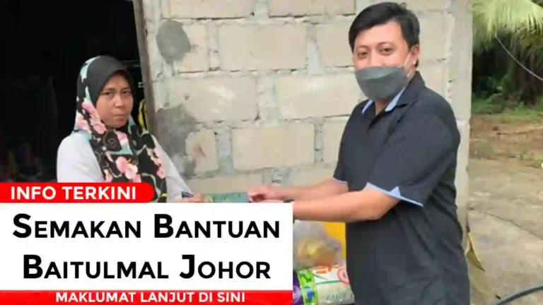 Semakan Bantuan Baitulmal Johor