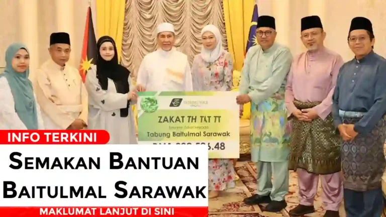 Semakan Bantuan Baitulmal Sarawak permohonan