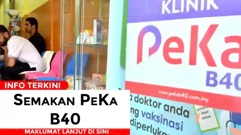 Semakan PeKa B40