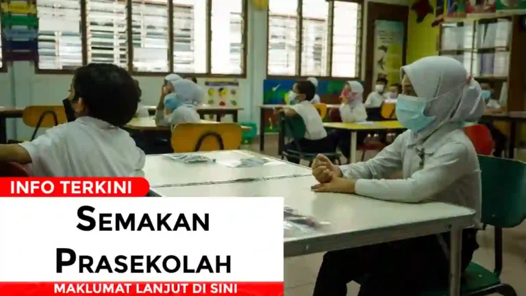 Semakan Prasekolah