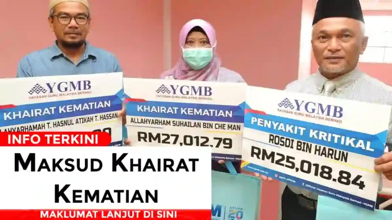 Maksud Khairat Kematian