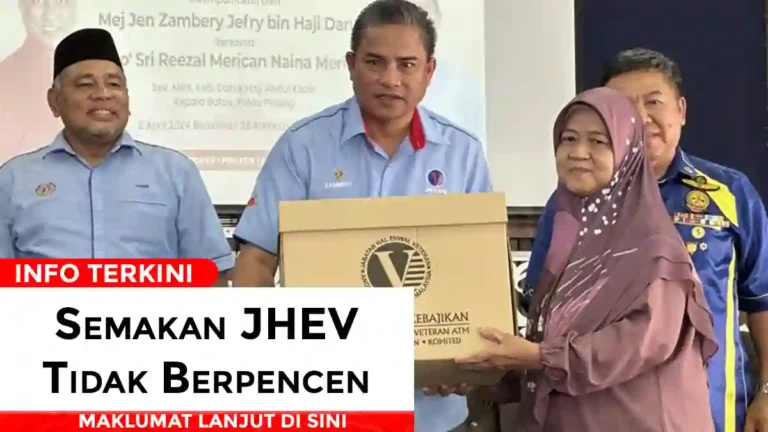 Semakan JHEV Tidak Berpencen