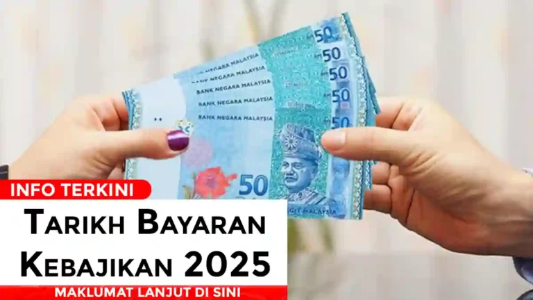 Tarikh Bayaran Kebajikan 2025