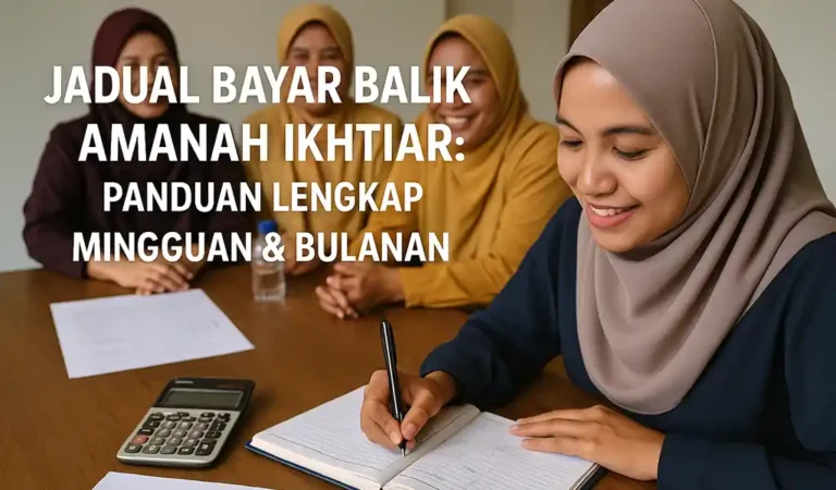 Jadual Bayar Balik Amanah Ikhtiar
