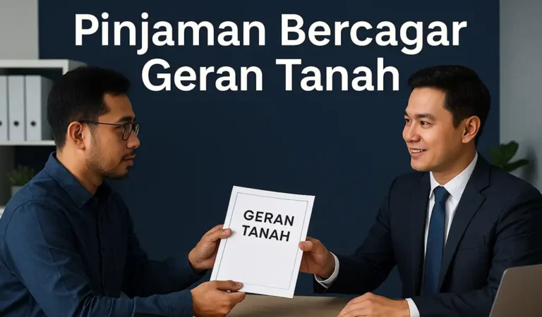 Pinjaman Bercagar Geran Tanah dan Mohon Tunai!