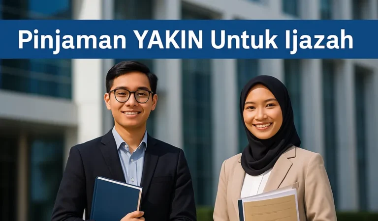 Pinjaman YAKIN Untuk Ijazah Kadar dan Mohon
